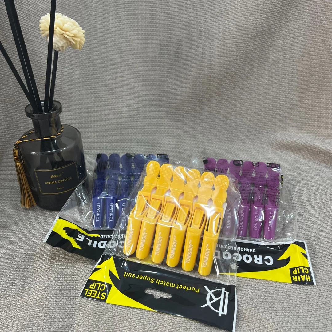 理发店专用收纳夹鳄鱼夹夹子染发剂夹烫发夹