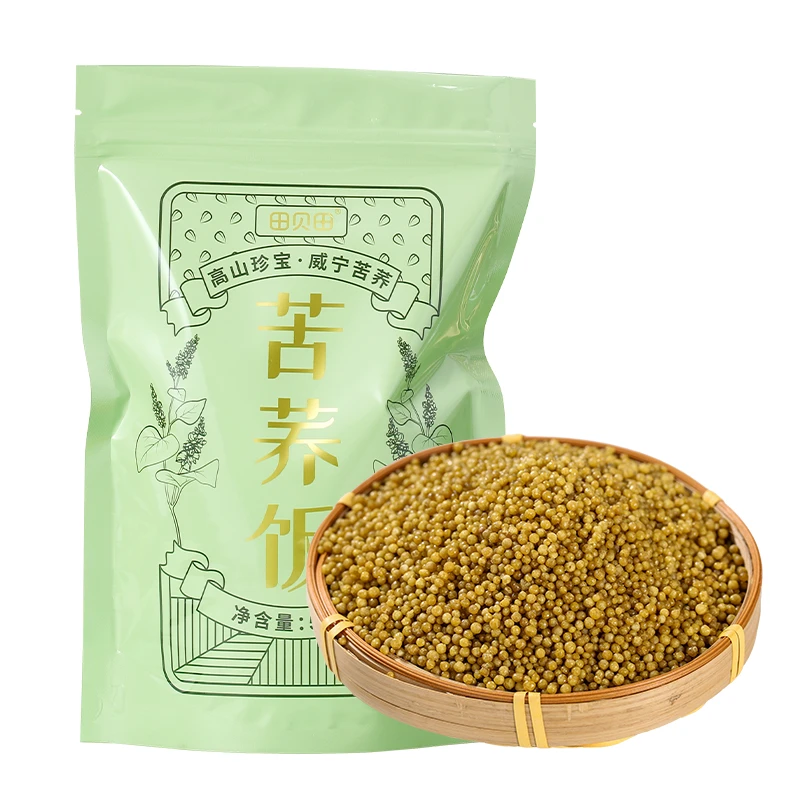 田贝田正宗纯苦荞饭贵州特产威宁纯粗粮乔饭颗粒苦乔饭荞米黑苦乔