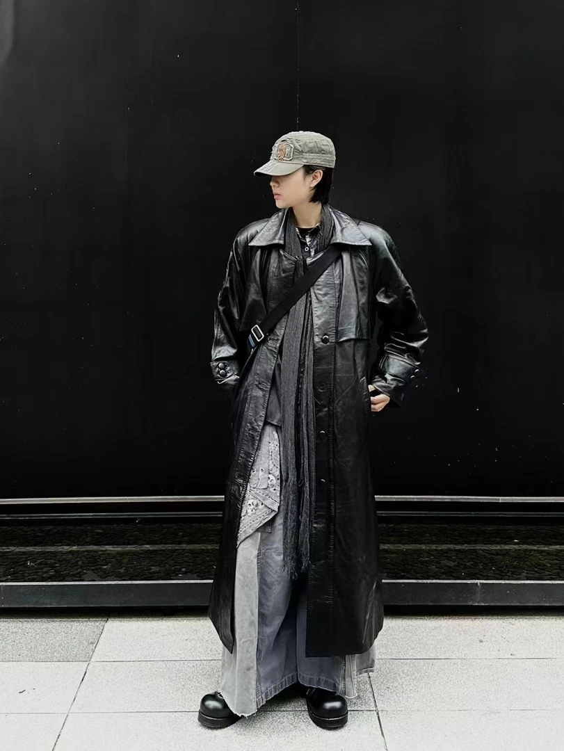 【688-1188】vintage美式复古风衣