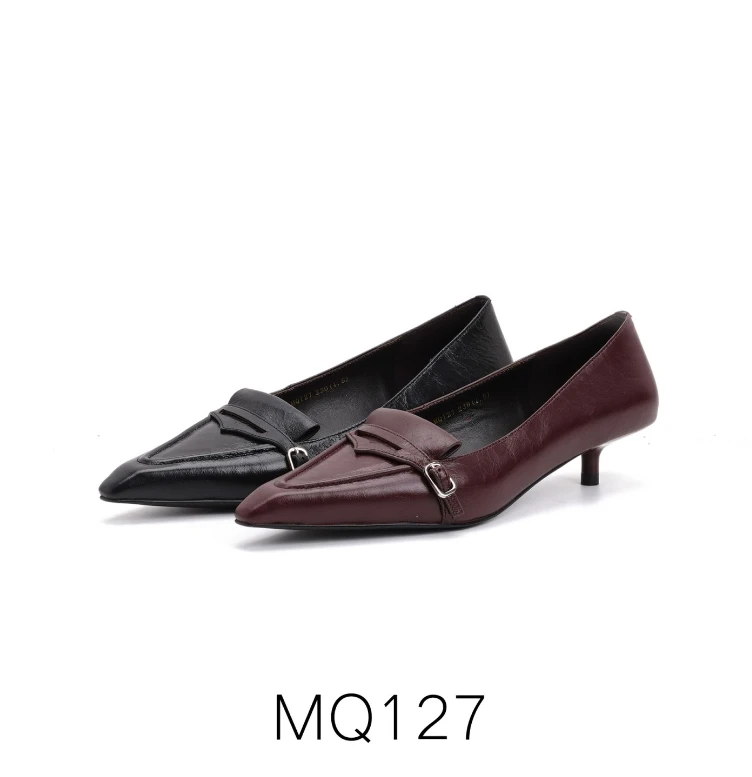 麦家潮流优雅百搭精品漆皮女鞋-MQ127