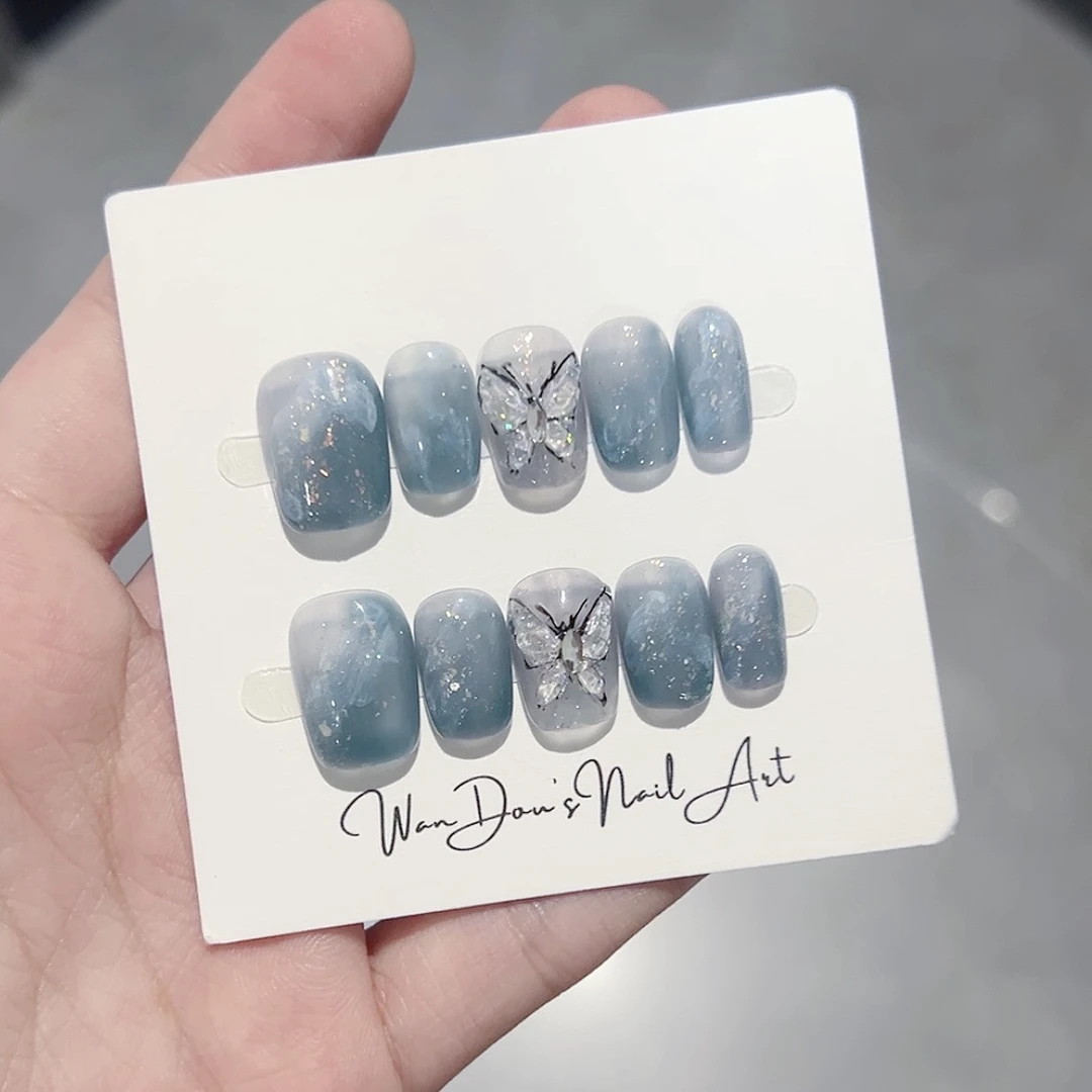 【云梦泽】豌豆's Nail art 小众设计穿戴甲