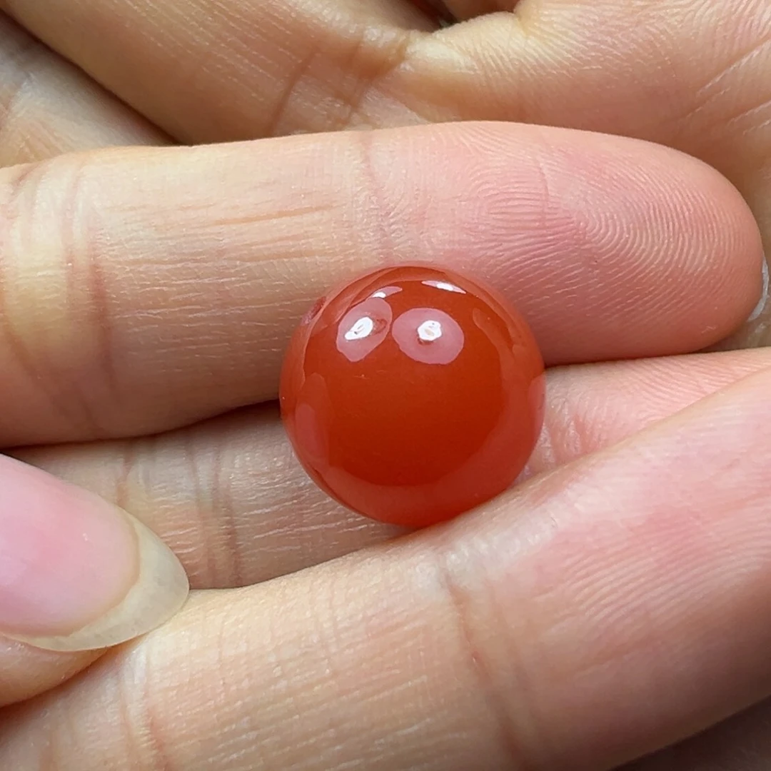 南红玛瑙珠子未镶嵌@****@