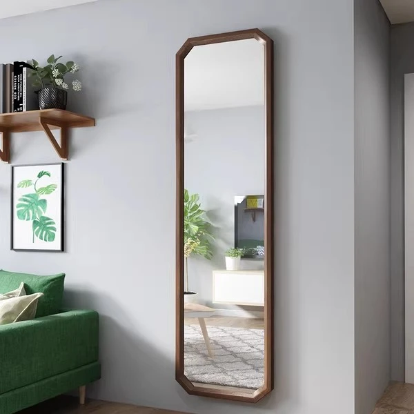 八边挂墙全身镜家用试衣镜卧室可壁挂穿衣镜老板推荐