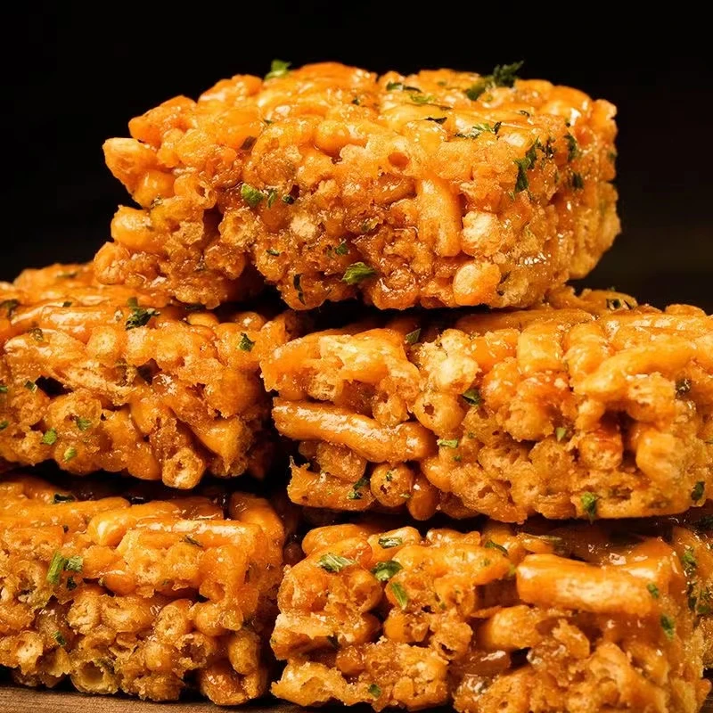 老式沙琪玛硬脆莲子酥香葱味萨其马解馋追剧糕点怀旧特产零食小吃