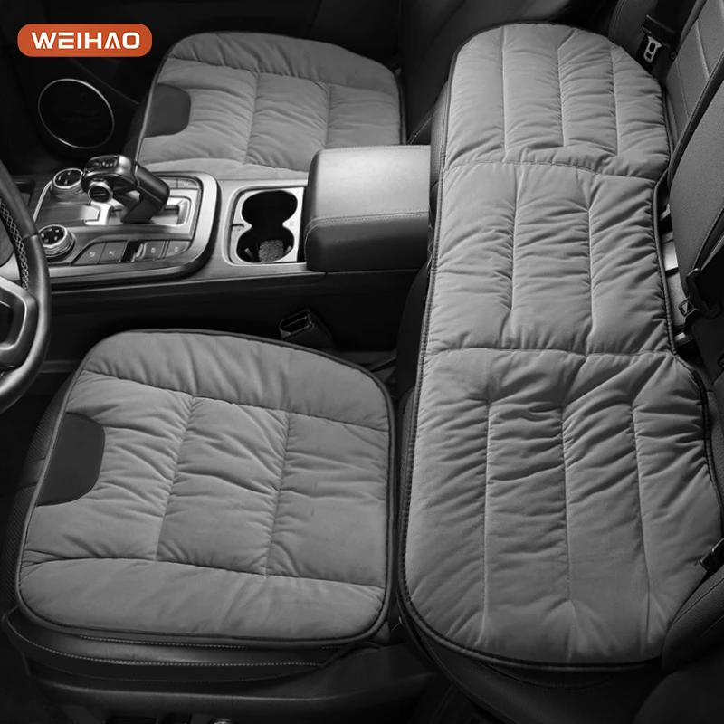 G古★秋冬季汽车座垫毛绒坐垫座椅垫防寒保暖冬天开车防滑舒适耐磨