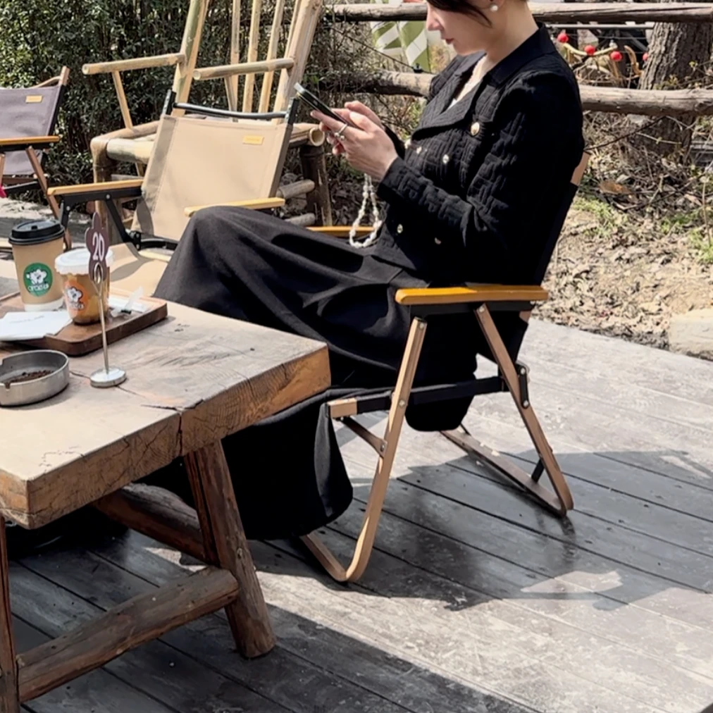 【VIVI·TING】婷姐推荐立体纹理小香风金扣翻领开衫外套