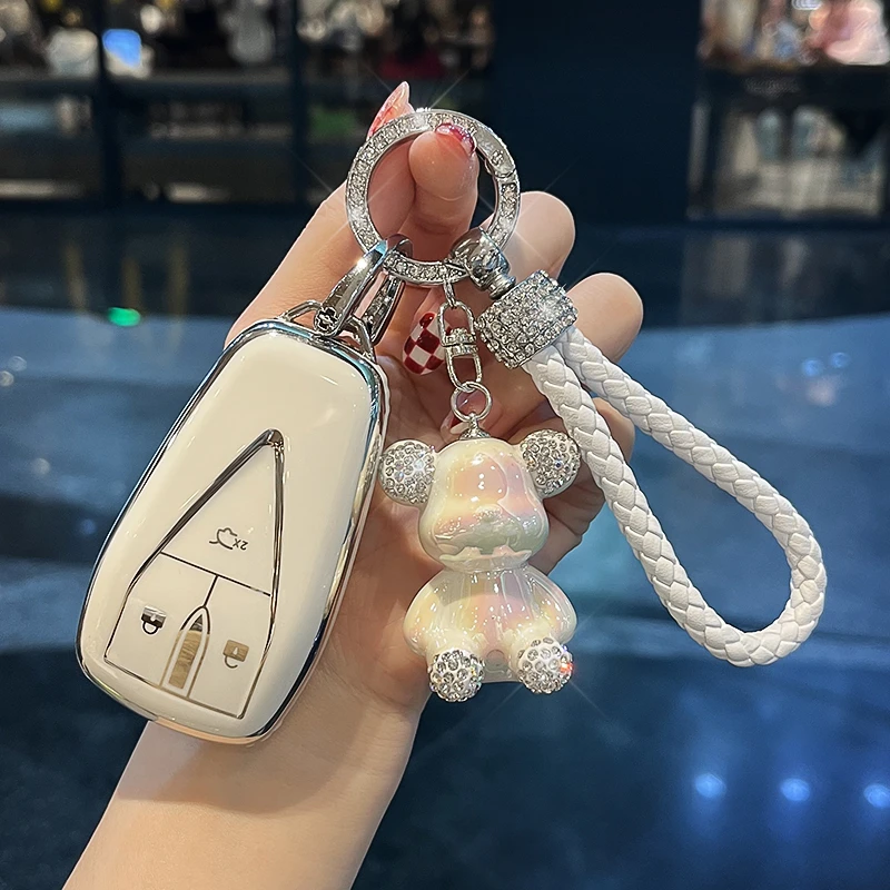 适用长安钥匙套cs75plus包cs55/35逸动深蓝S7欧尚X5X7unik启源A07