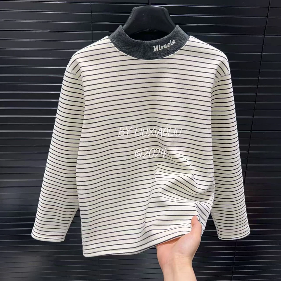 杭州六小六正版 BY LIUXIAOLIU韩版高货冬季儿童加绒打底衫12788