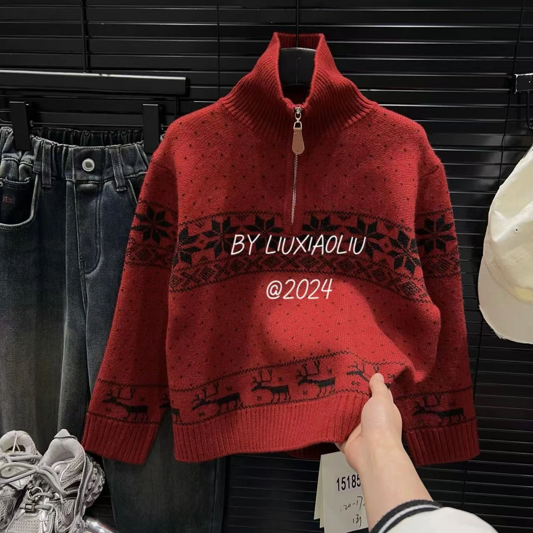 杭州六小六正版 BY LIUXIAOLIU冬季儿童毛衣15185
