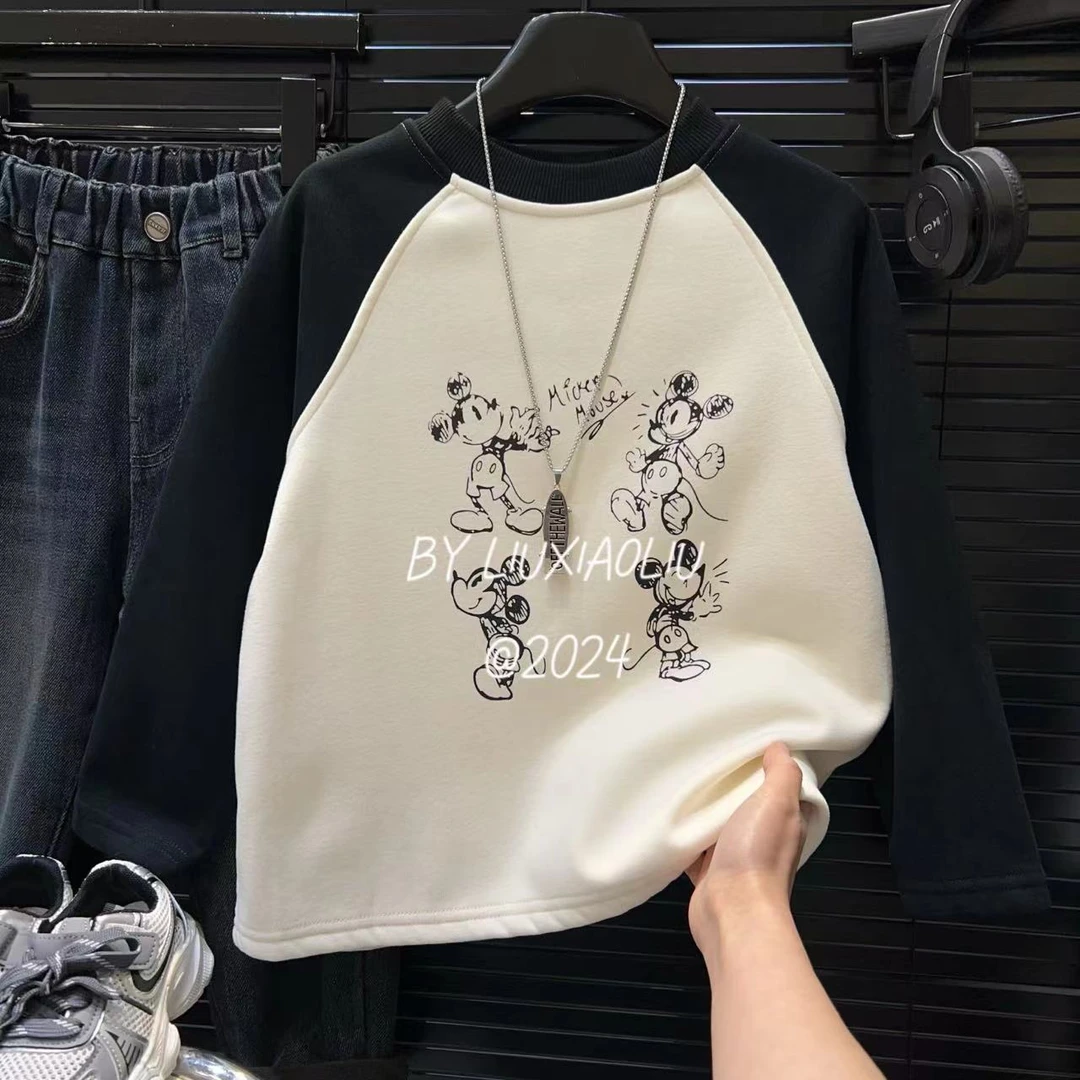 杭州六小六正版 BY LIUXIAOLIU冬季儿童加绒长袖12348