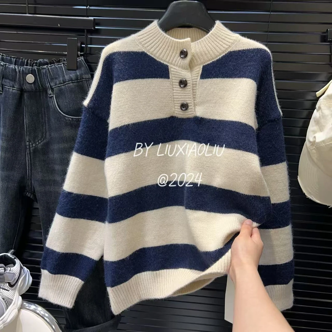 杭州六小六正版 BY LIUXIAOLIU冬季儿童毛衣6225
