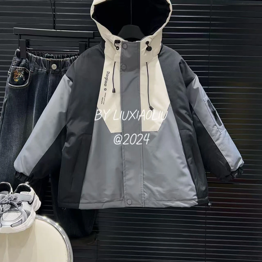 杭州六小六正版 BY LIUXIAOLIU冬季儿童三合一羽绒服12891