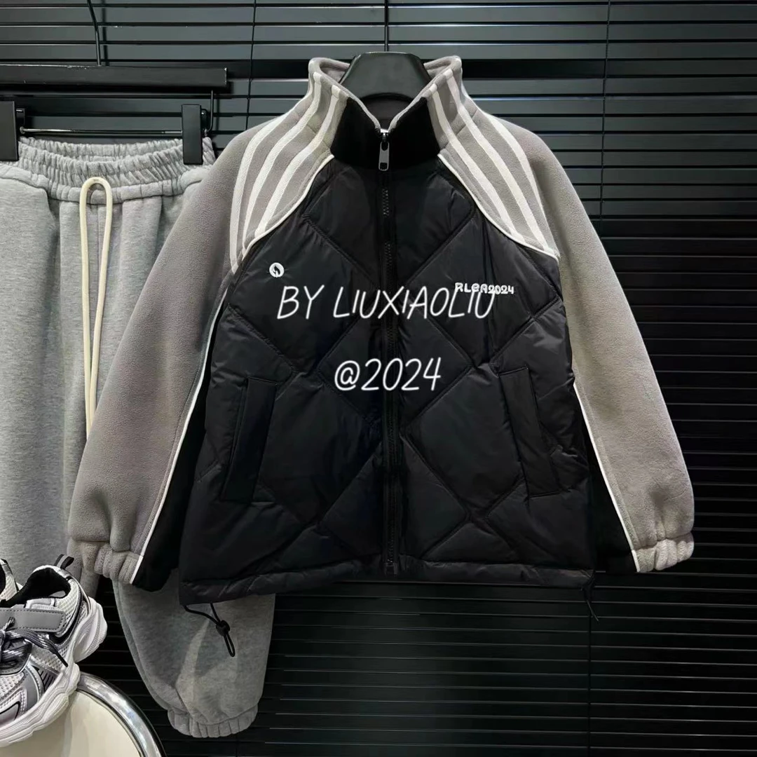 杭州六小六正版 BY LIUXIAOLIU秋冬季儿童奥粒绒拼接羽绒服12311