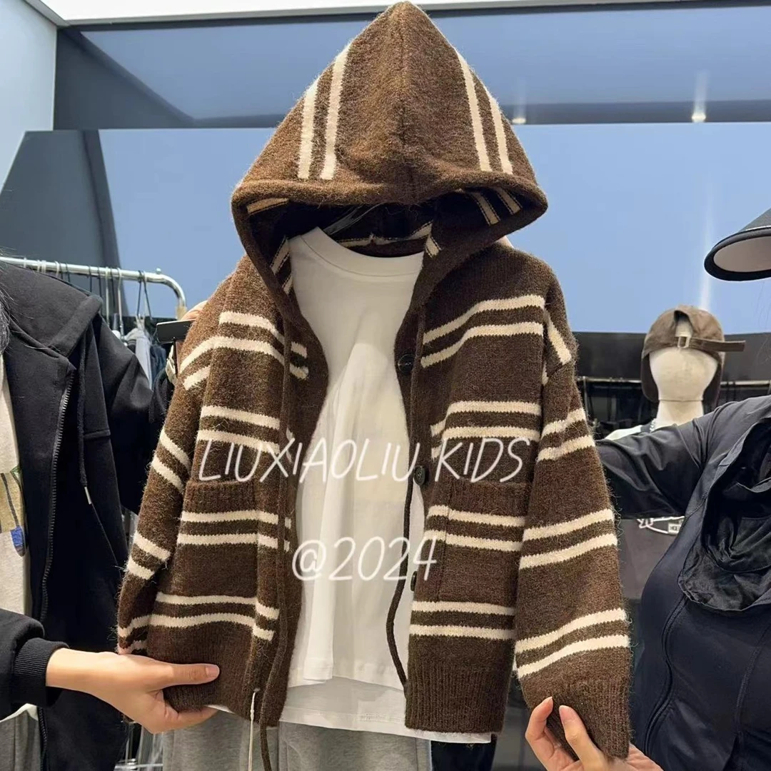 杭州六小六正版 BY LIUXIAOLIU韩版高货秋季儿童毛衣开衫2202