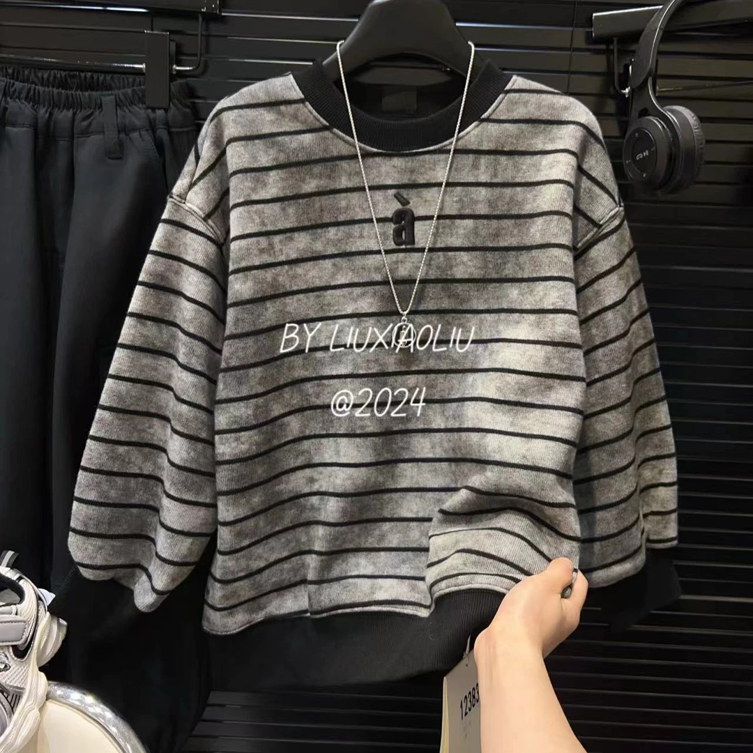 杭州六小六正版 BY LIUXIAOLIU冬季儿童加绒卫衣12383