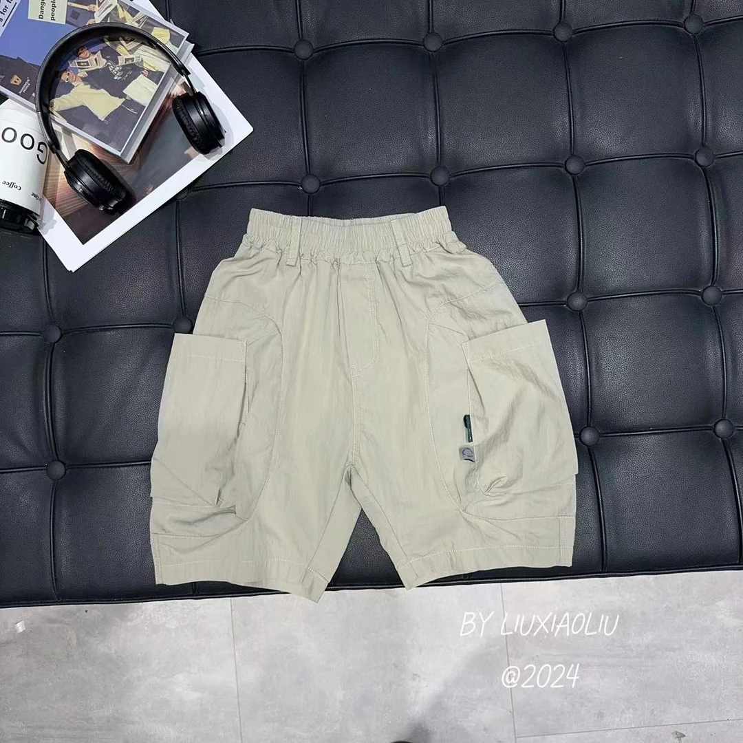 BY LIUXIAOLIU【裤子的酷】韩版潮流时尚夏季儿童五分裤6633