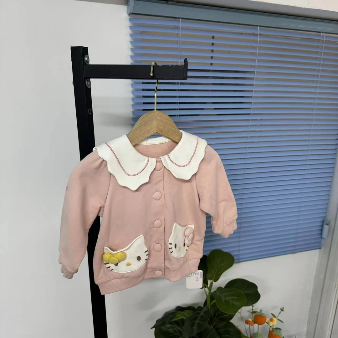 087偶有微xia秋季可爱女童软乎乎卫衣开衫A3