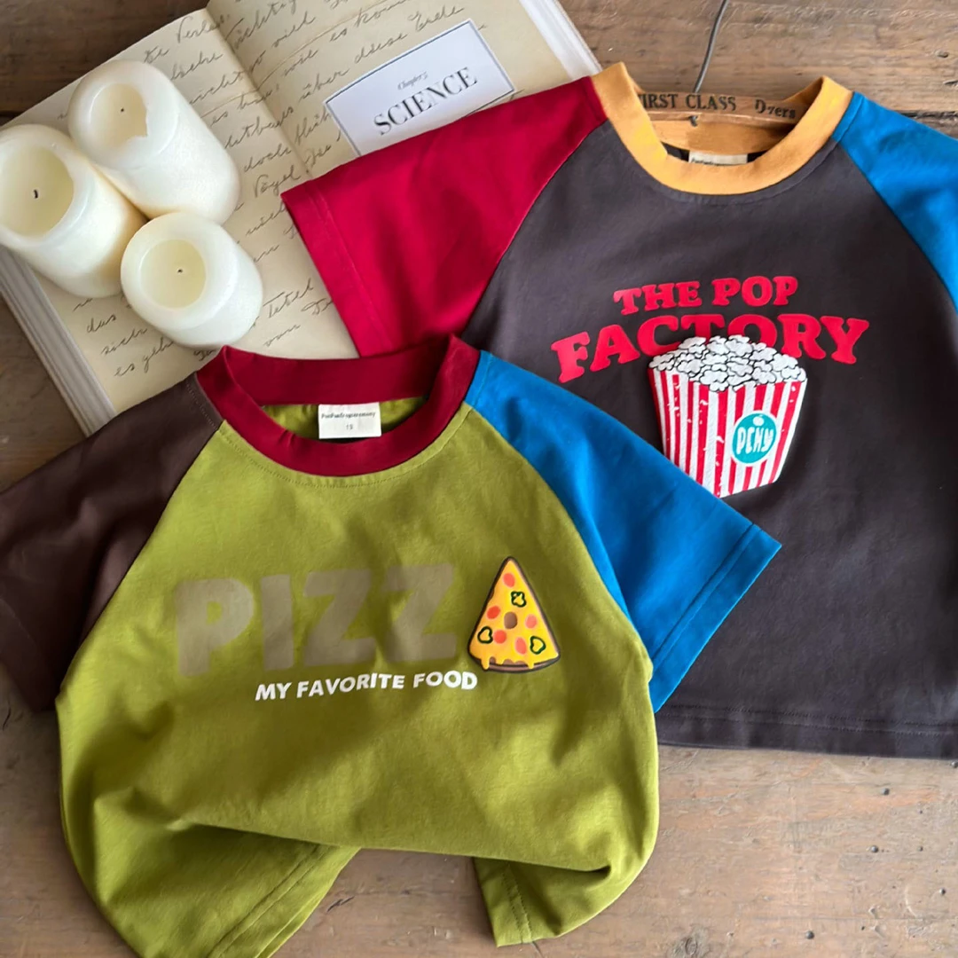 男童纯棉短袖T恤夏季卡通立体发泡儿童宝宝上衣洋气宽松外穿休闲