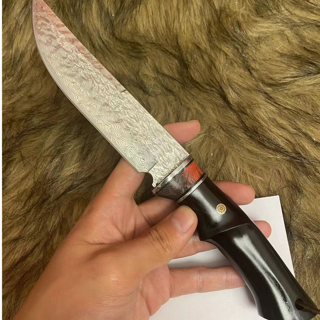 【重工】2500稀缺沙铁稳定锻造大马士革手工刀