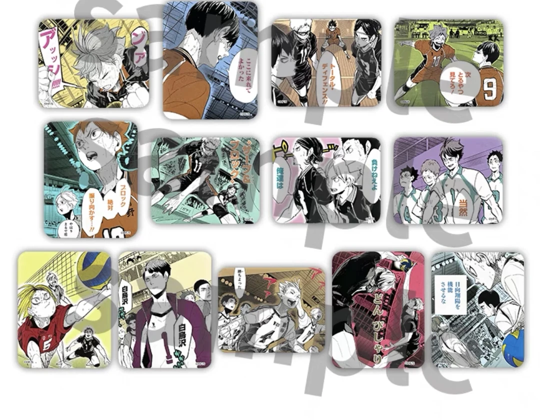 【排球少年】斗志方吧唧徽章jumpshop限定js小排球盲抽谷子日向影山