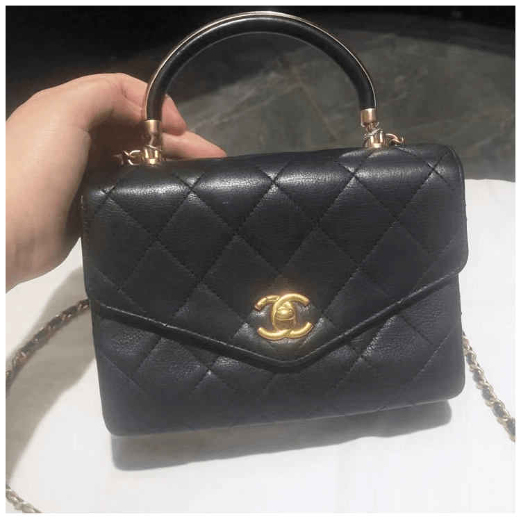 95新 Chanel/香奈儿 安洁利田哥链条包/BK0135325