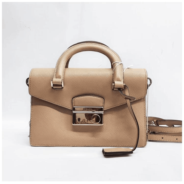 95新 Prada/普拉达  安洁利田哥手提斜挎包/BK0132288