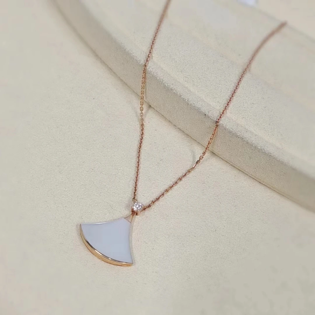 95新 BVLGARI/宝格丽 安洁利严选项链/SK0114371