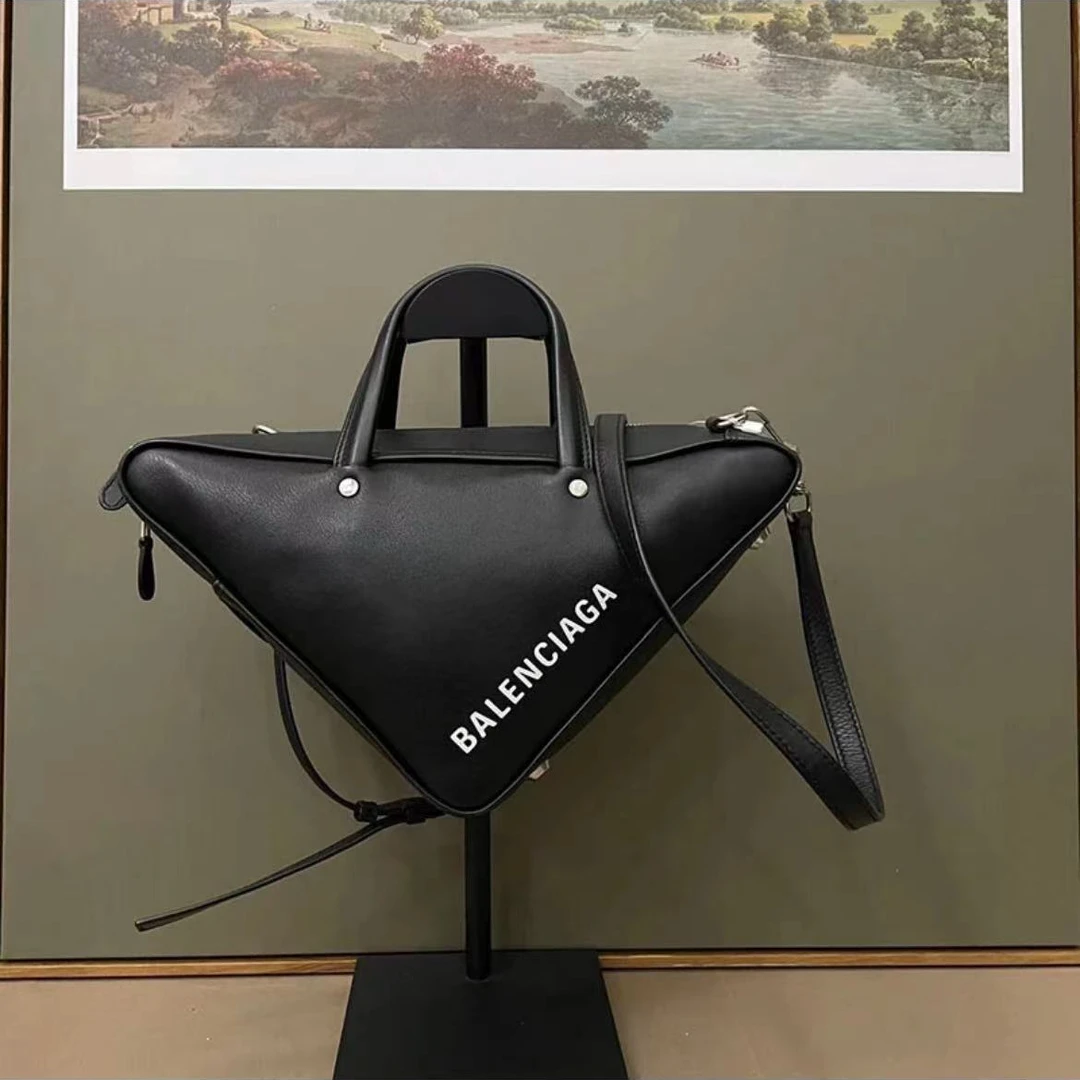 95新 Balenciaga/巴黎世家 安洁利田哥手提斜跨包/ZH813169