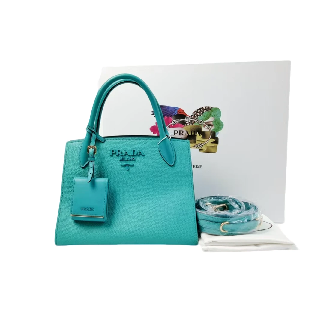 99新 Prada/普拉达 Prada/普拉达 安洁利严选手提斜挎包/YH82713