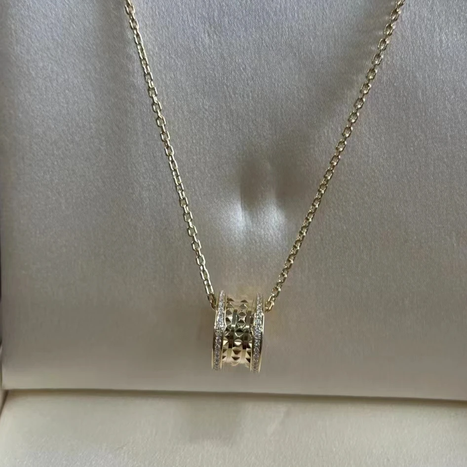 95新 BVLGARI/宝格丽 安洁利田哥项链/SK0118130