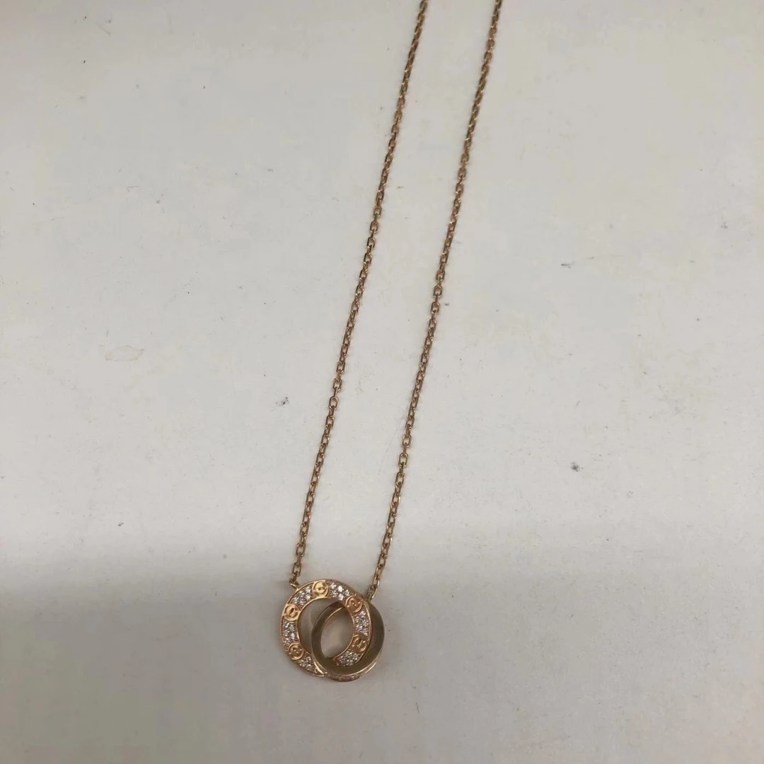 95新 Cartier/卡地亚 安洁利严选项链/sk0114984
