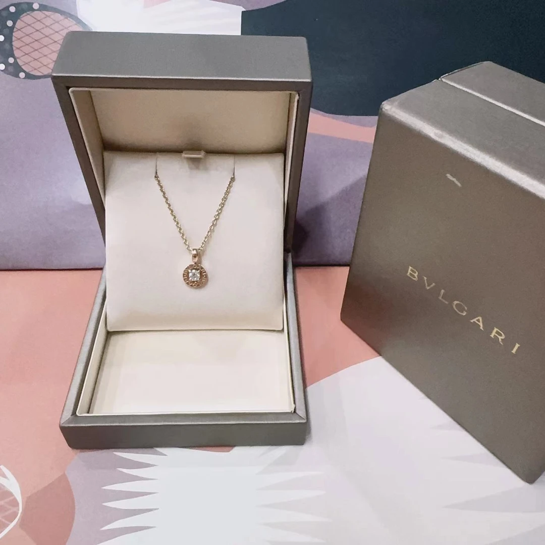 95新 BVLGARI/宝格丽 安洁利田哥项链/SK0113130
