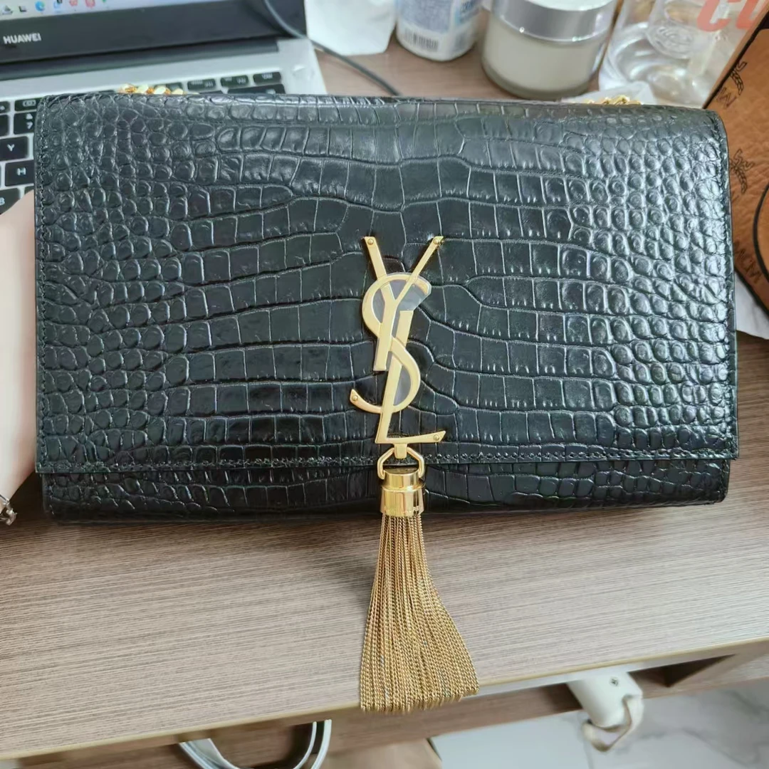 95新 YSL/圣罗兰 安洁利田哥链条包/yh80814