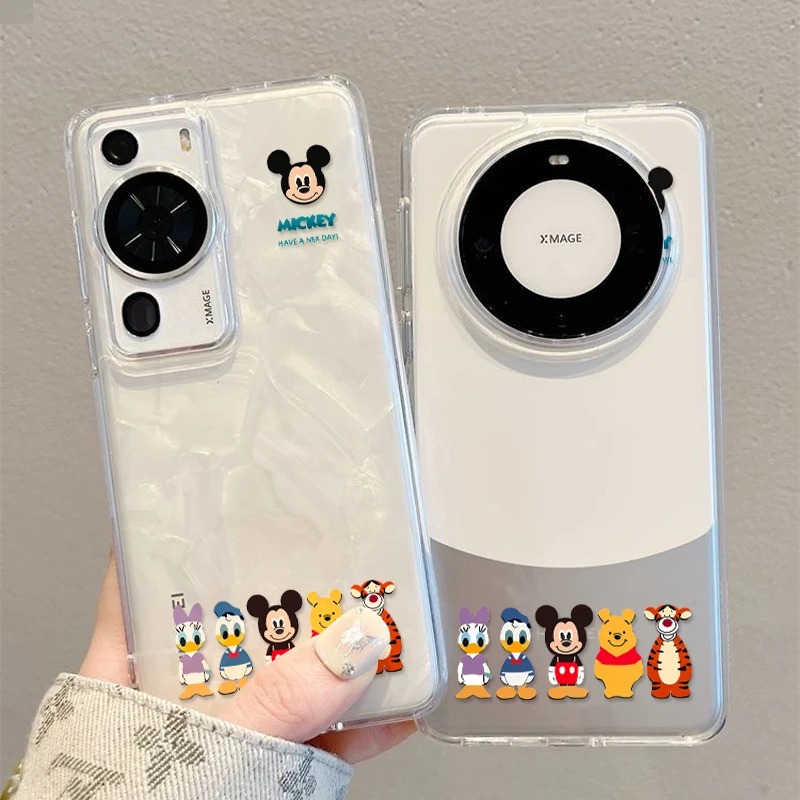适用华为mate60pro+手机壳mate60/p60art/mate40pro+超薄简约防摔