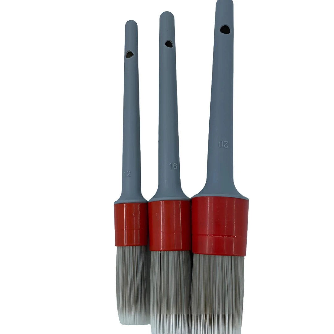 磨尖刷丝细节刷3只装简装边缝清洗内饰清洗发动机刷子车用外用