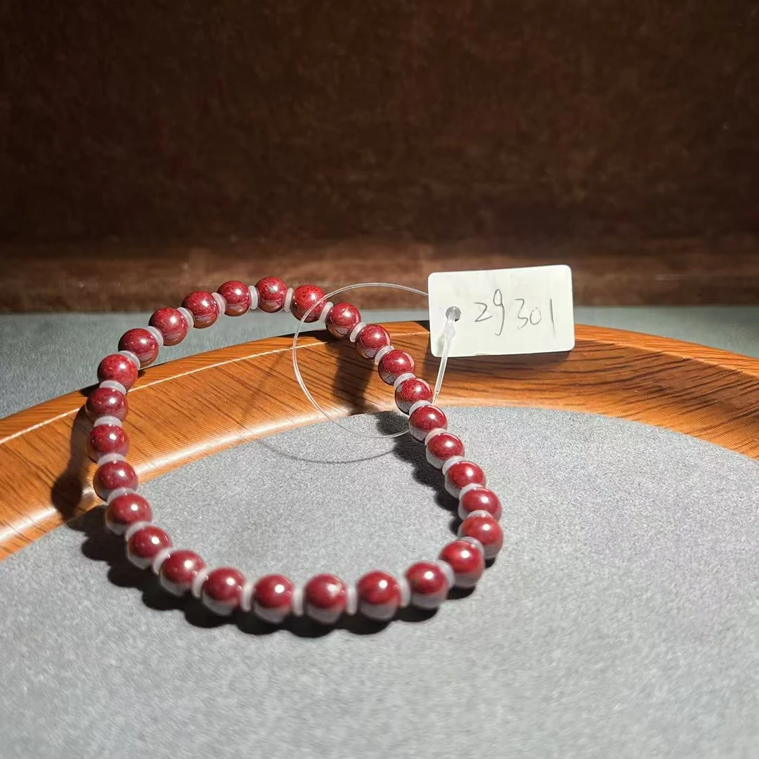 天然辰砂天然辰砂朱砂手串zg301（多样性发货 拍一发一）