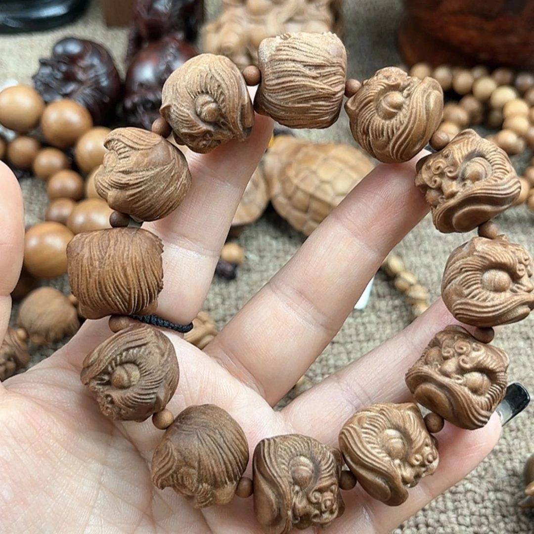 【闪购商品】檀香雕刻木**心