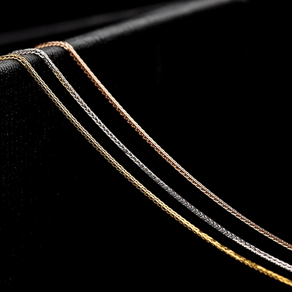 言值-18K金针式肖邦百搭链通勤锁骨链小清新女款日常佩戴款|BKJ2