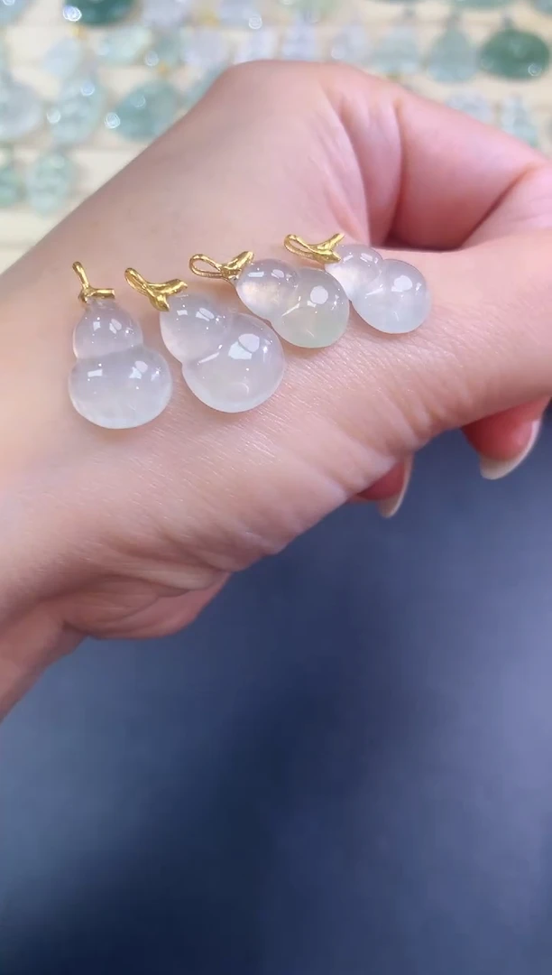 【闪购商品】翡翠吊坠(不含链)18K金镶嵌11|350+0多样性发其一