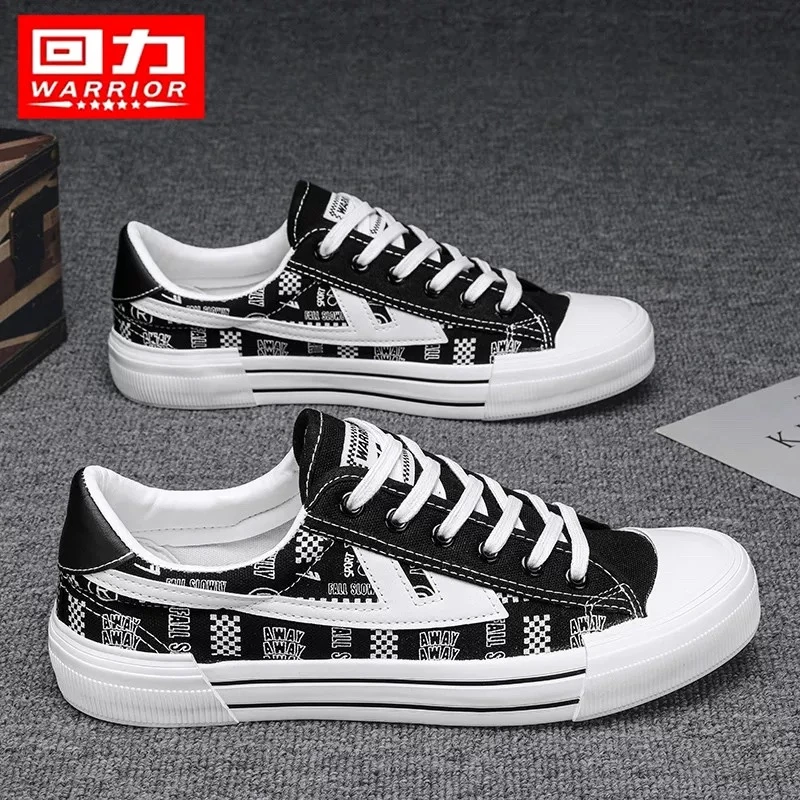 回力男款帆布鞋低帮学生百搭情侣款2027新款港风潮流休闲板鞋女