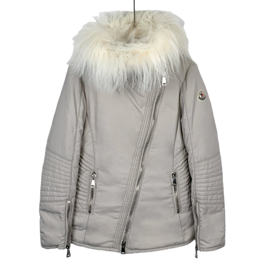 99新 MONCLER 徽标贴饰羽绒服/ 016088