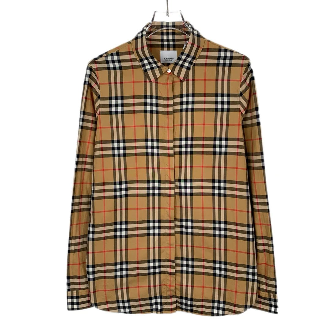 99新 BURBERRY/博柏利 经典格纹衬衫 /014915/38码