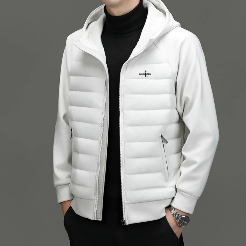 【明星同款】男士卫衣羽绒服经典百搭上衣棉服舒适保暖外套棉衣