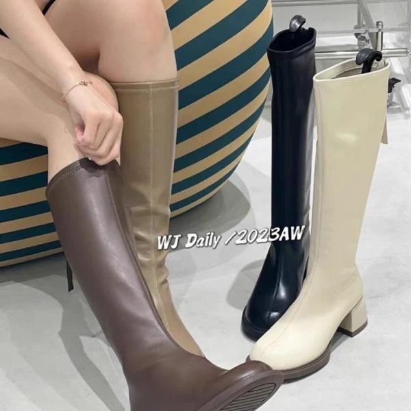杨杨 大掌柜-时尚中筒靴88956