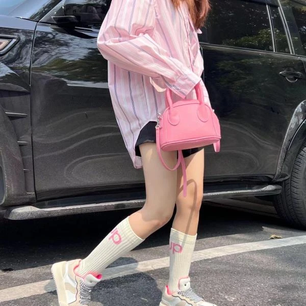 杨杨 米米玛索-杨杨 米米玛索-方头拼色休闲鞋2023-A3