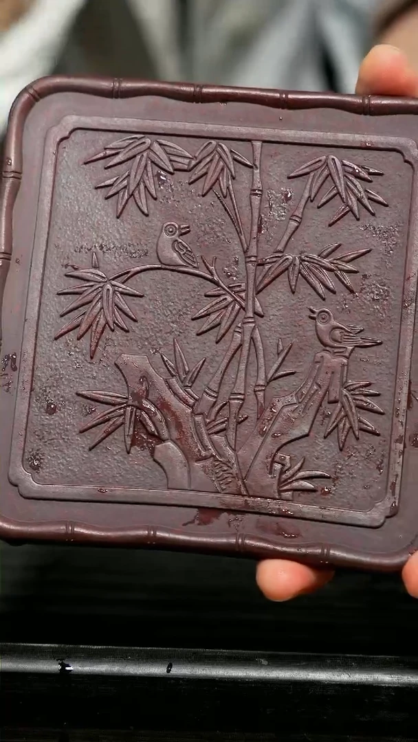 【闪购商品】紫砂茶壶竹鸟