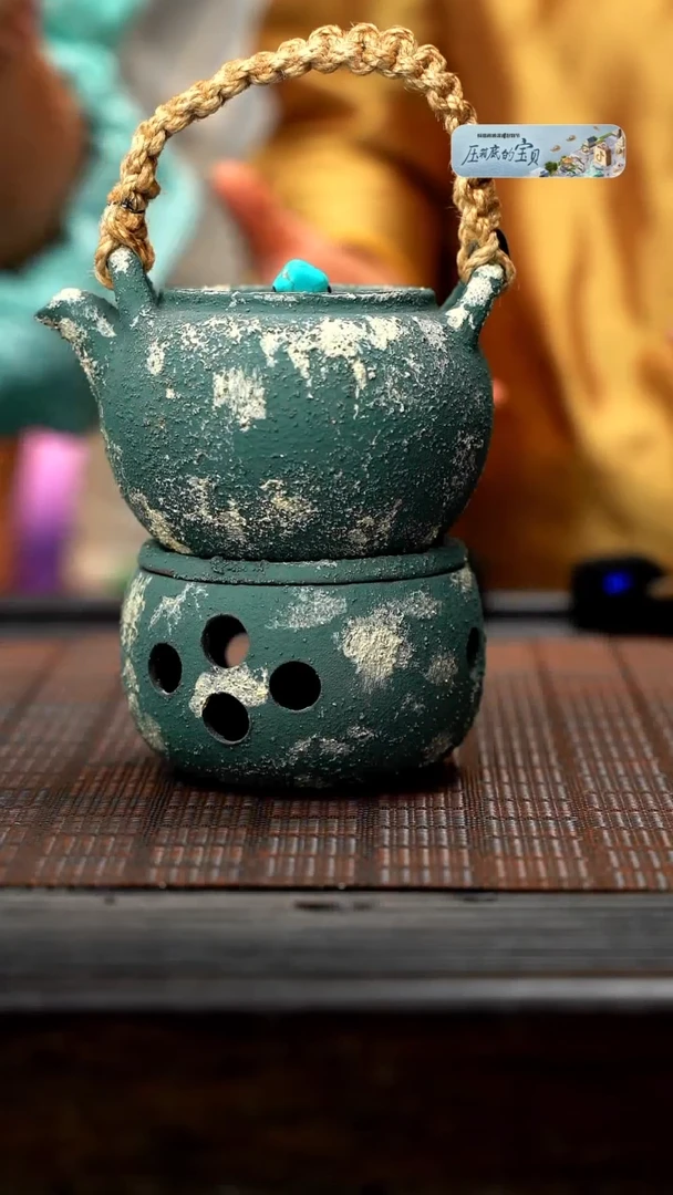 【闪购商品】紫砂茶壶温茶炉一套