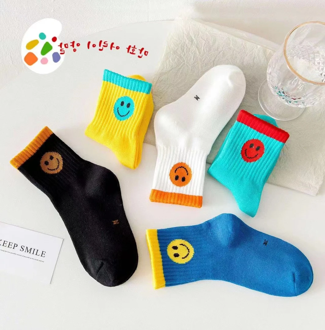 袜子S M两个码 5双（颜色图案随机）