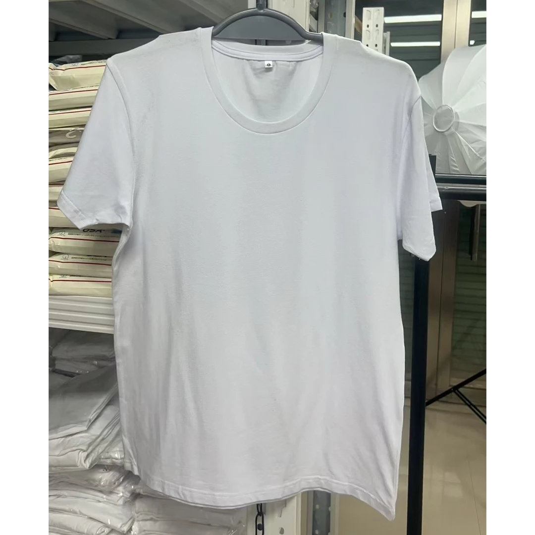 买一送一外贸原单男士短袖白T（2件装）