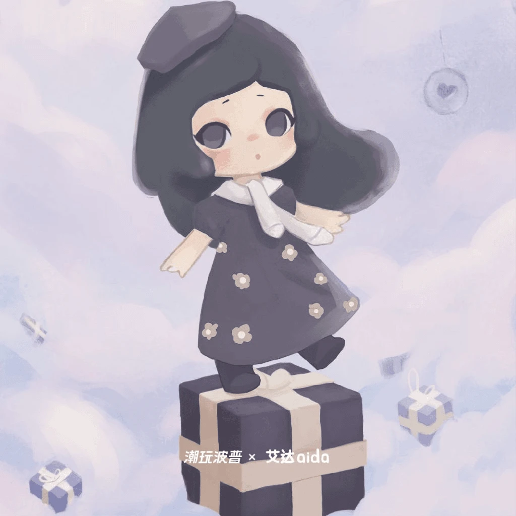 【拆盒】艾达寂静星球异色款潮玩盲盒